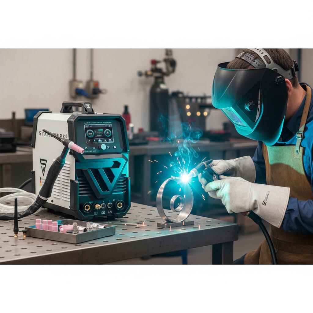 Svářečka STAHLWERK AC/DC TIG 200 Pulse Pro Touch